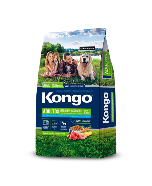 Kongo Natural perros adultos