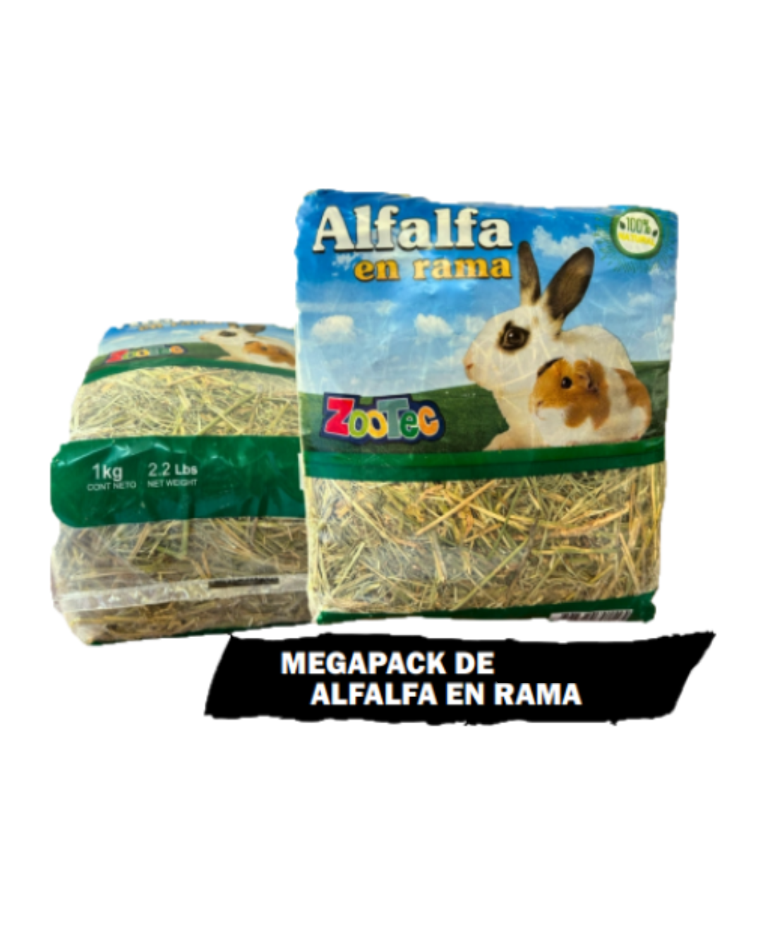 Zootec Alfalfa en rama x 1 kg