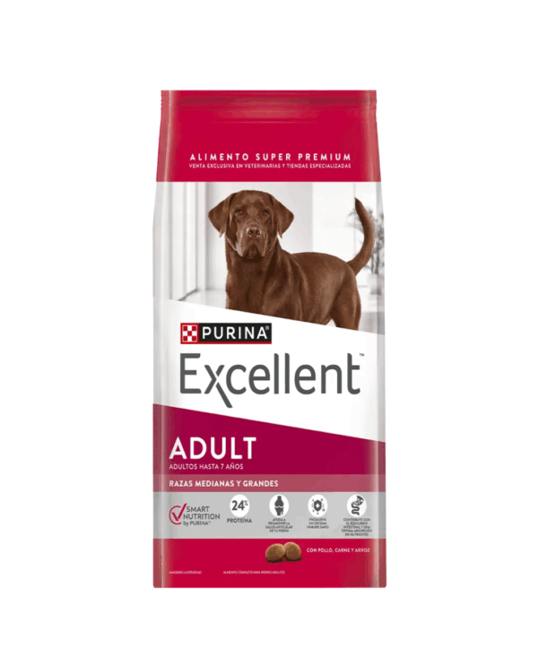 Excellent adulto razas medianas y grandes