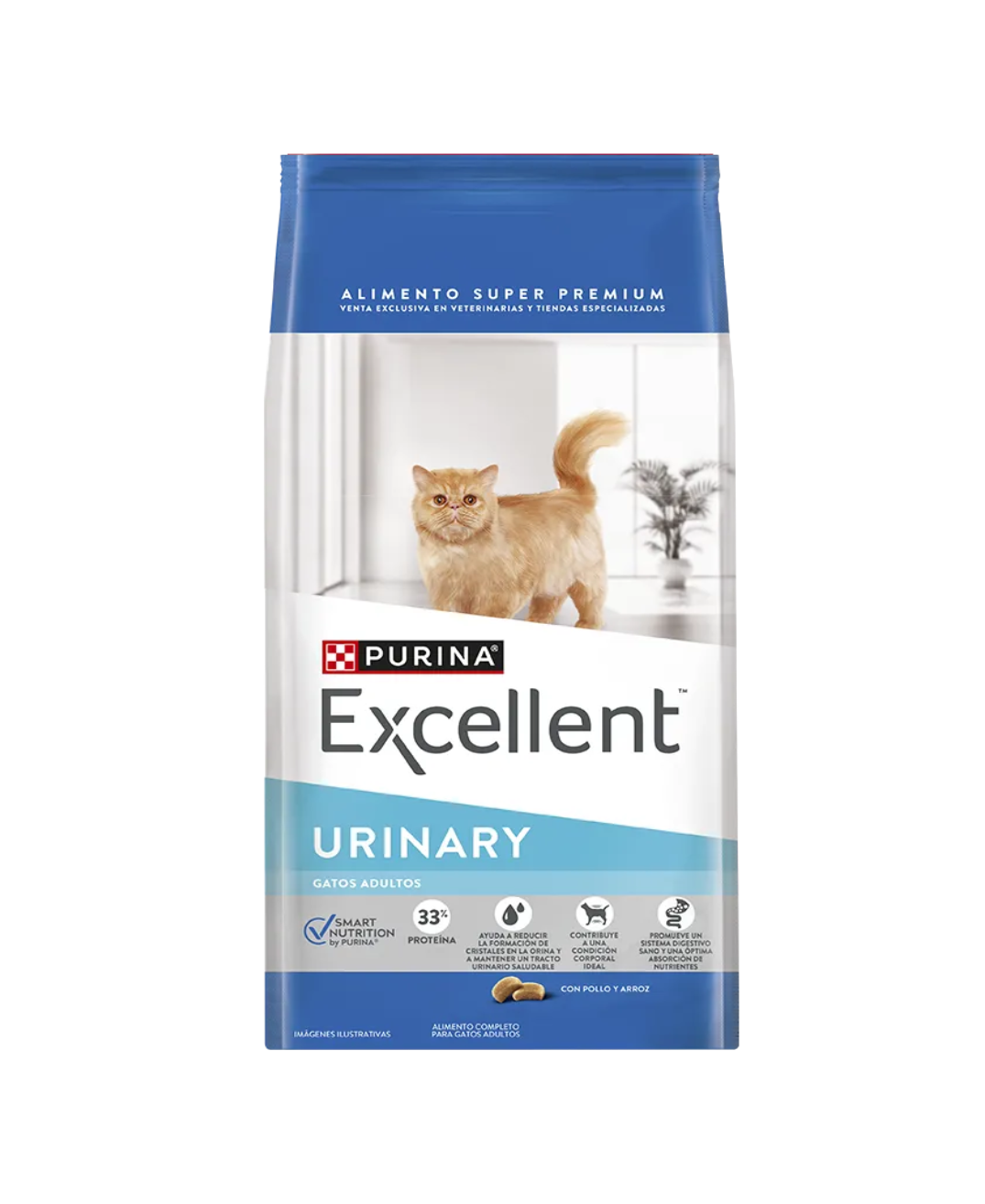 Excellent urinary gato adulto