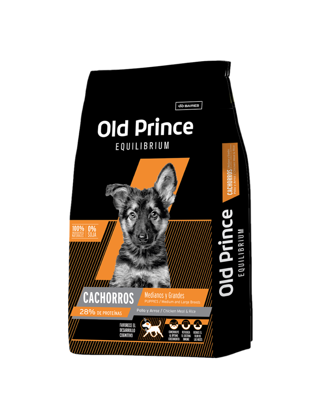 Old Prince equilibrium cachorro raza mediana grande