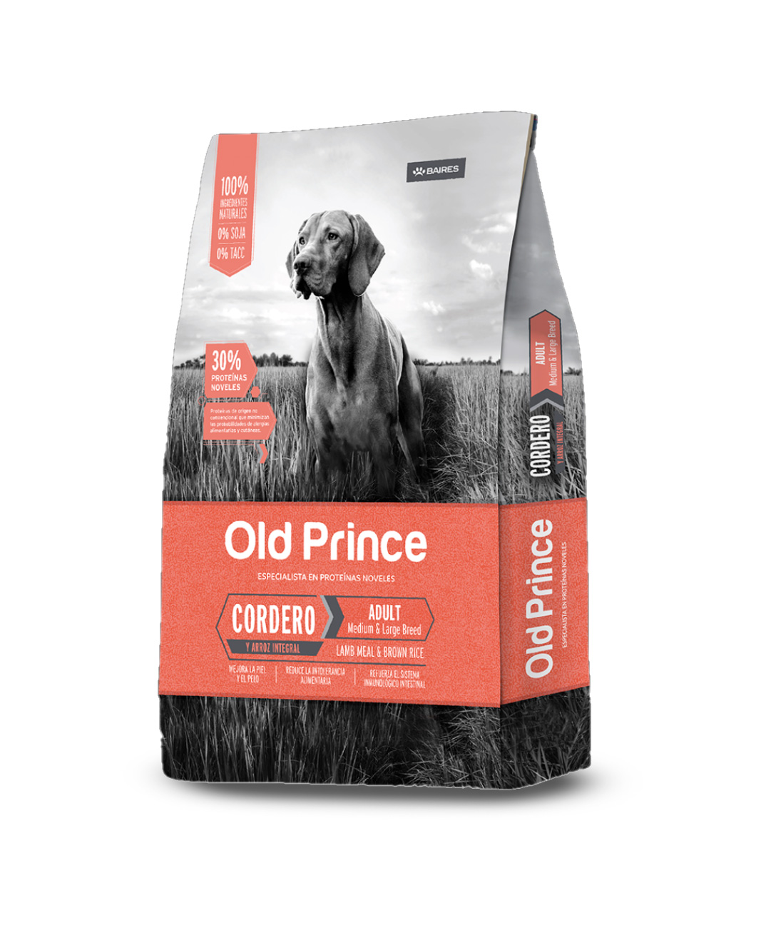 Old Prince novel cordero adulto mediano