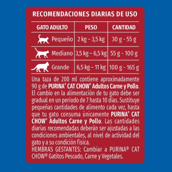 Cat chow adultos carne y pollo - Image 4
