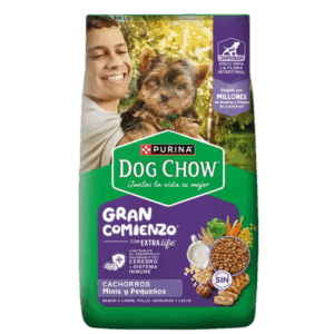Dog chow cachorros pequeños y minis