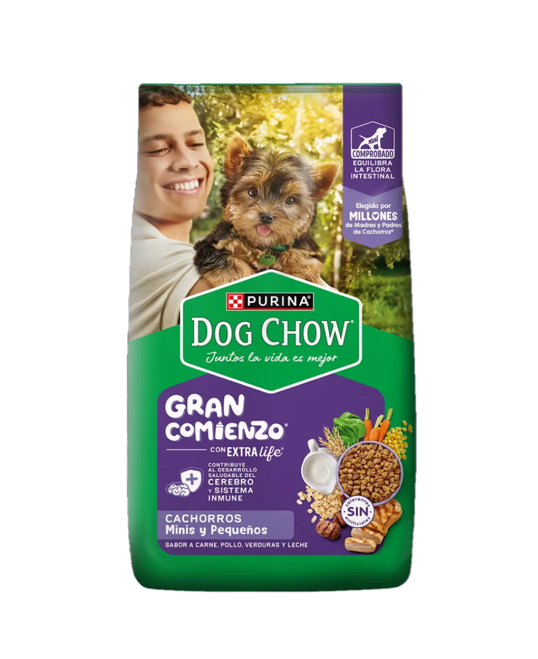 Dog chow cachorros pequeños y minis