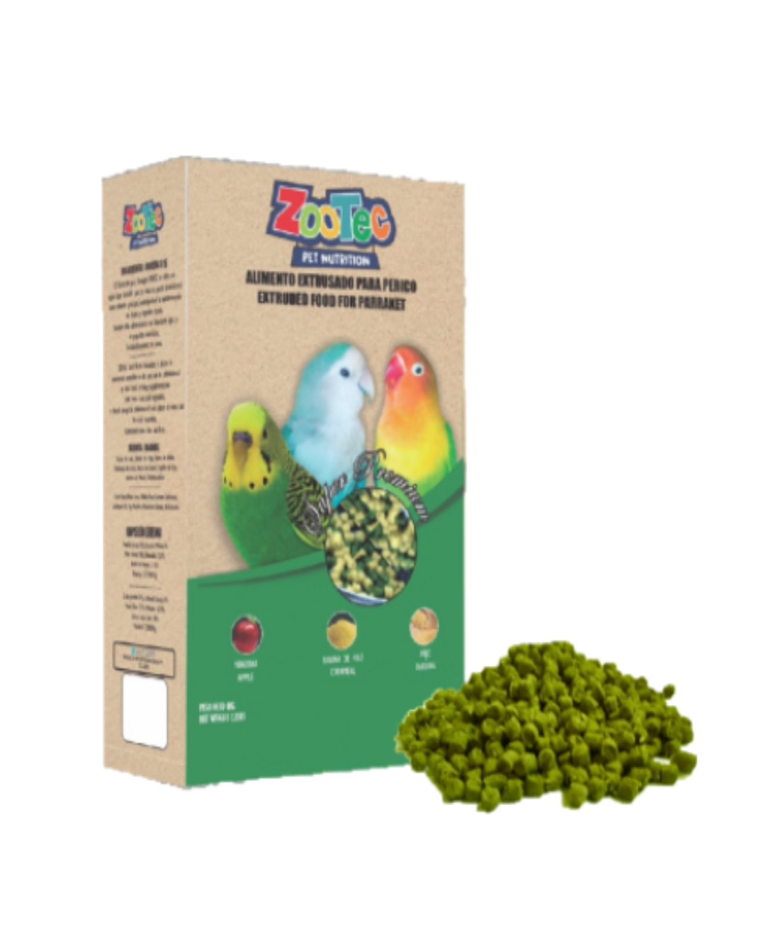 Zootec Perico x 1 kg