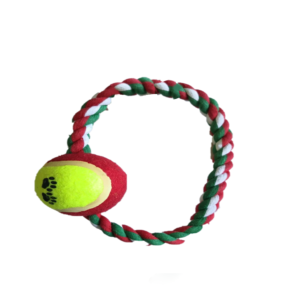 Soga con pelota de tenis