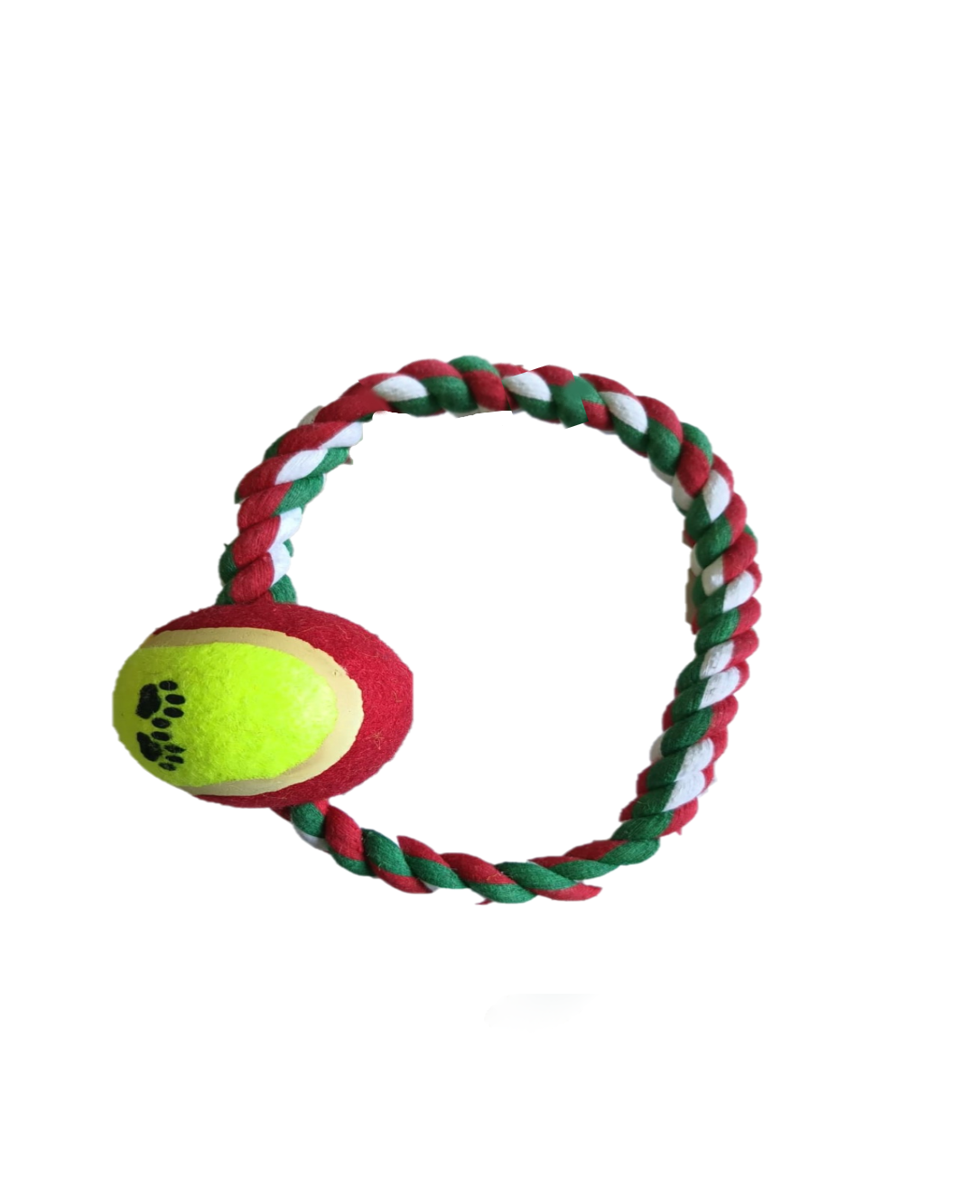 Soga con pelota de tenis