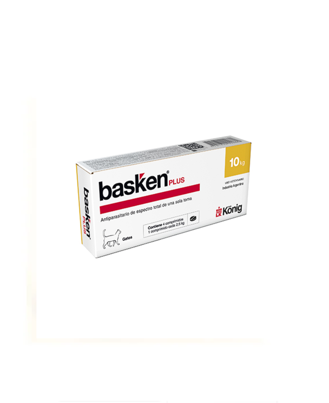 Basken antiparasitario plus gatos.