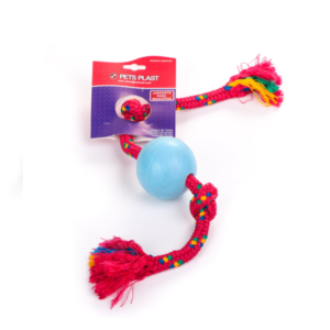 Pelota de Goma grande con Soga Alpina