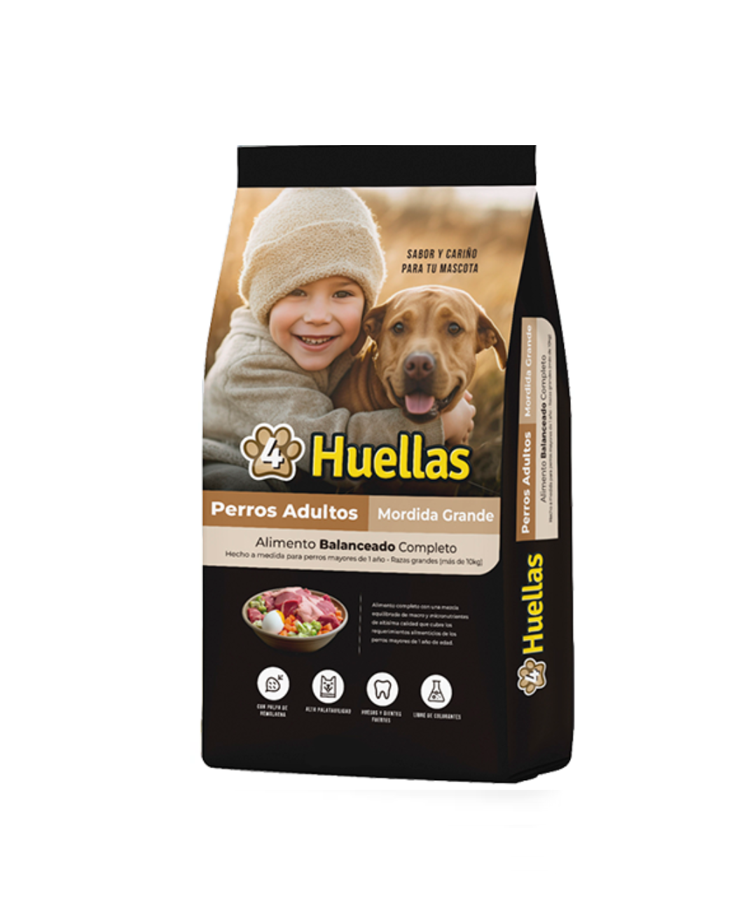 4 Huellas perro adulto